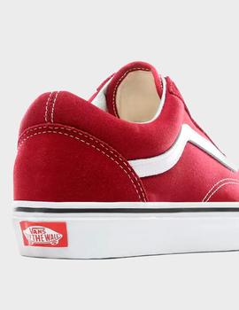 Zapatillas Vans W OLD SKOOL - Rumba red true white