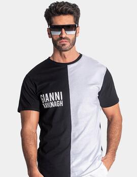 Camiseta GIANNI KAVANAGH DIVIDE - Negro