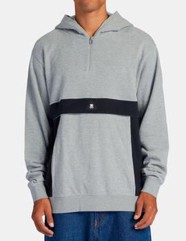 Sudadera DCSHOES Capucha OPTICS - Heather Grey