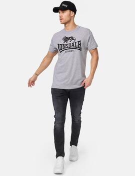 Camiseta LONSDALE LOGO - Marl Grey