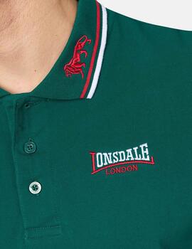 Polo LONSDALE LION - Bottle Green