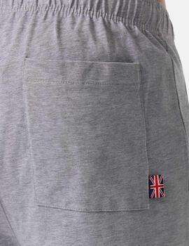 Bermuda LONSDALE LOGO JAM - Marl Grey