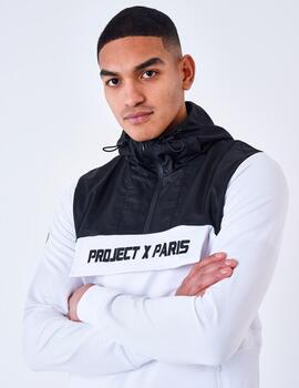 Sudadera PXP Capucha 2322025 - White/Black