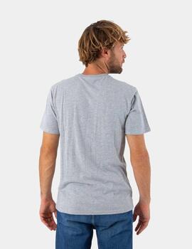Camiseta HURLEY EVD WASH CORE OAO SOLID - Dk Grey Htr