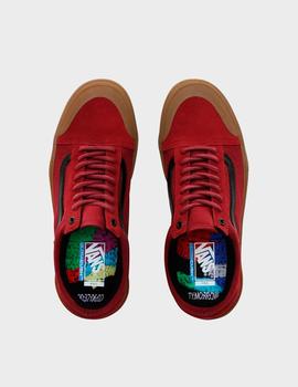 Zapatillas Vans OLD SKOOL PRO - TY MORROW BIKING RED GU