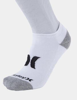 Calcetines HURLEY ICON LOW CUT 3PK - Grey/White/Black