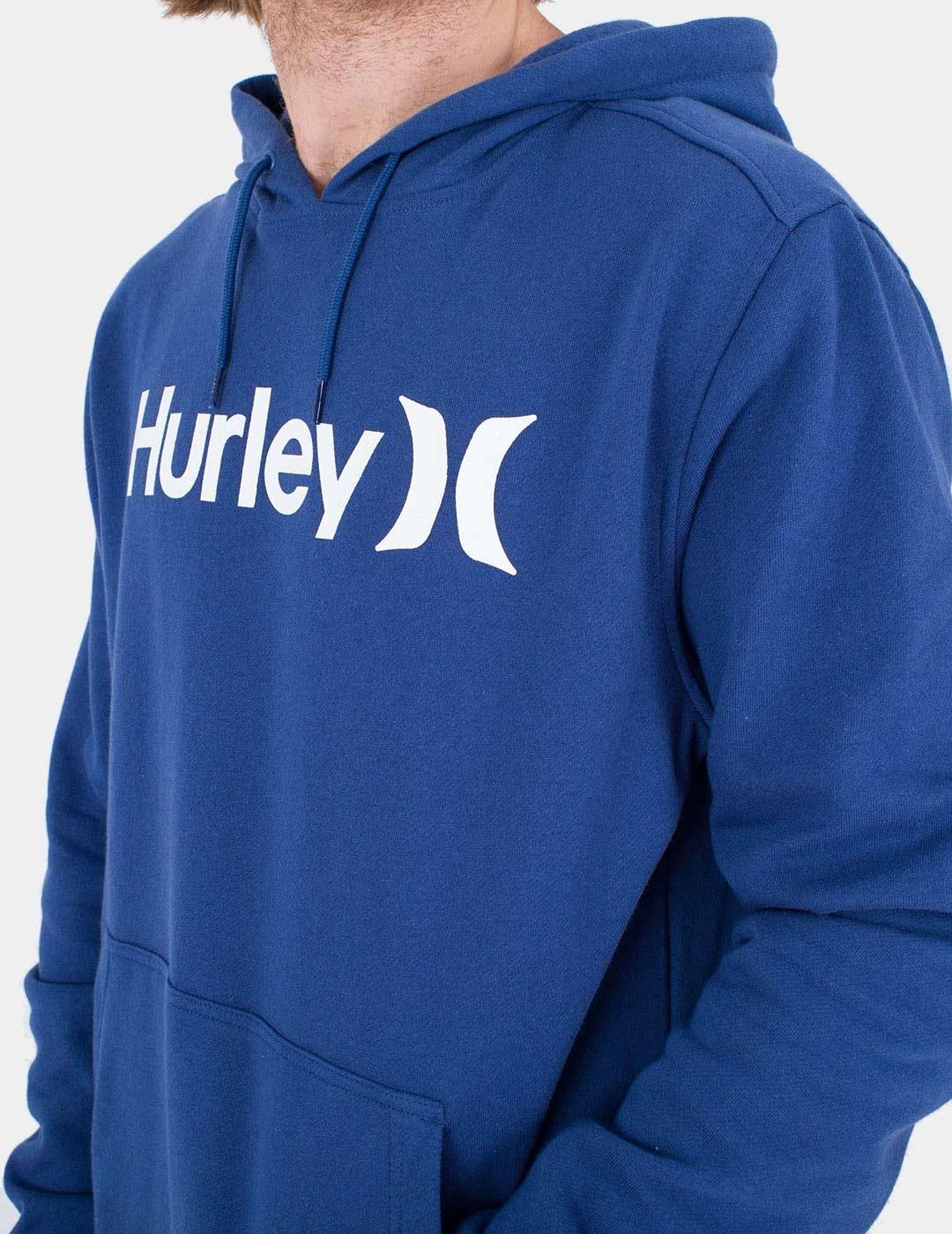 Sudadera Capucha HURLEY OAO SOLID - Blue Void