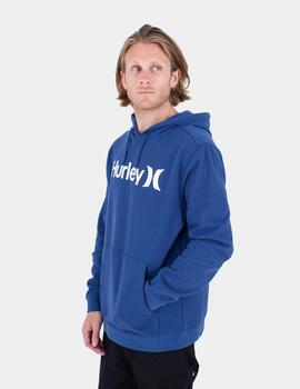 Sudadera Capucha HURLEY OAO SOLID - Blue Void