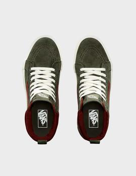 Zapatillas Vans SK8 HI MTE - Deep lichen gr rt br