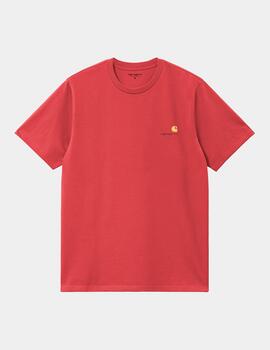 Camiseta CARHARTT WIP AMERICAN SCRIPT - Tuscany