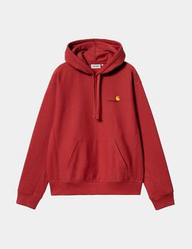 Sudadera Capucha CARHARTT AMERICAN SCRIPT - Tuscany