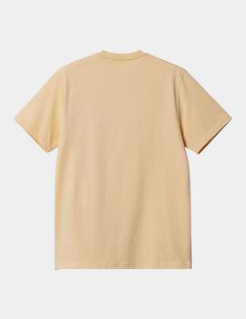 Camiseta CARHARTT WIP POCKET - Cornsilk