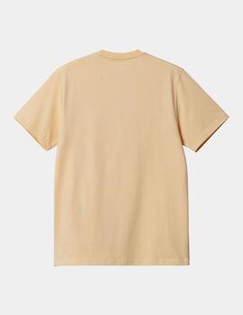 Camiseta CARHARTT POCKET - Cornsilk