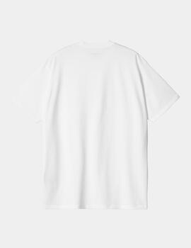 Camiseta CARHARTT AMOUR POCKET - White/Black