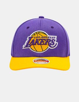 Gorra MITCHELL & NESS LOS ANGELES LAKERS - Purple/Yellow