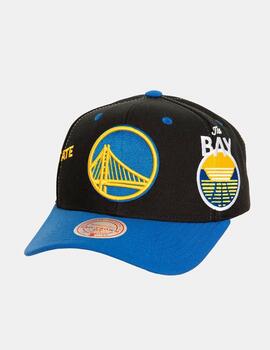 Gorra Mitchell & Ness OVERBITE PRO WARRIORS - Black