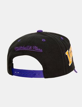 Gorra Mitchell & Ness OVERBITE PRO LAKERS - Black