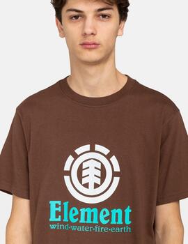 Camiseta ELEMENT VERTICAL - Chestnut