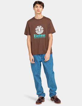 Camiseta ELEMENT VERTICAL - Chestnut