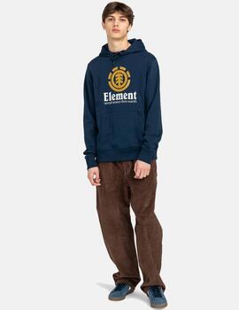 Sudadera Capucha ELEMENT VERTICAL - Eclipse Navy