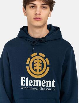 Sudadera Capucha ELEMENT VERTICAL - Eclipse Navy