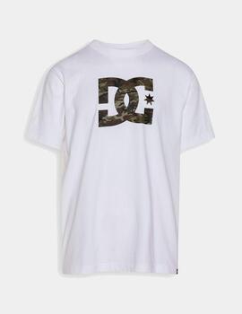 Camiseta DC SHOES STAR FILL - White/Camo