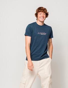 Camiseta KAOTIKO WASHED ON VACATION - Navy