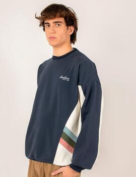 Sudadera Crew KAOTIKO MUNICH - Navy/Ivory