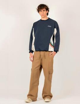 Sudadera Crew KAOTIKO MUNICH - Navy/Ivory
