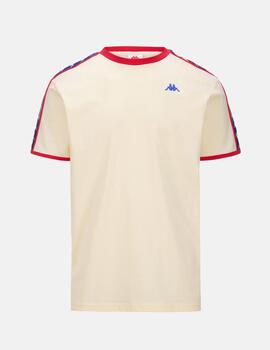 Camiseta LILOGT - Graphik Tape Grey Md Mel/Red/Blu