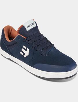 Zapatillas ETNIES MARANA - Navy/Brown/White