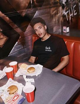 Camiseta Mister Tee FCK - Black