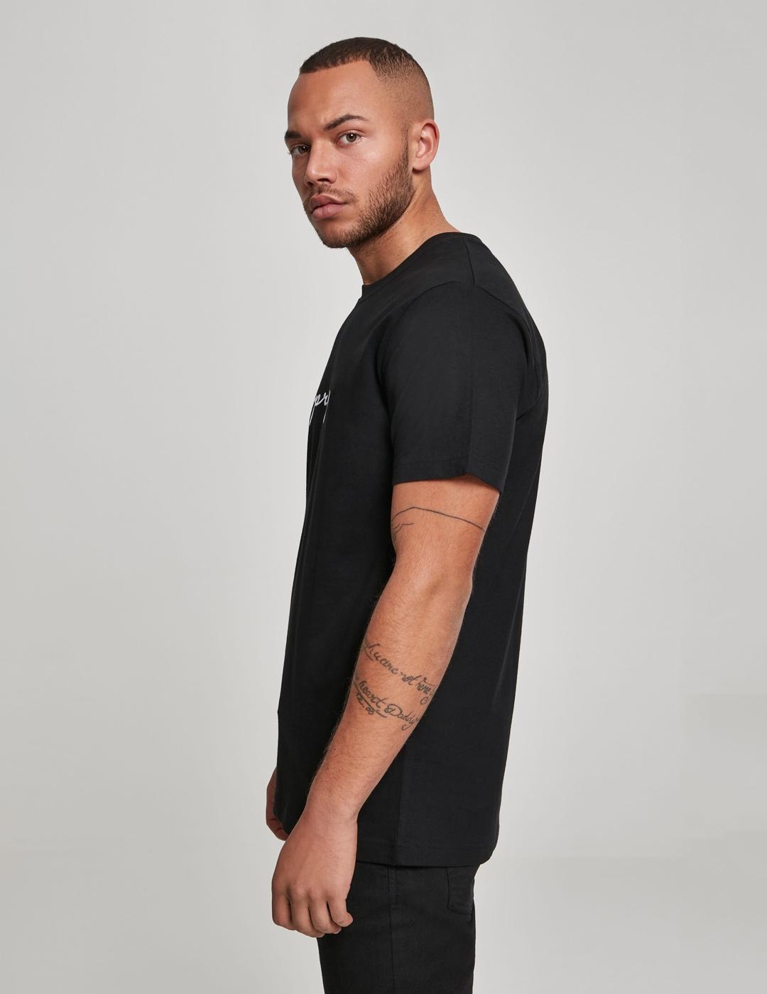 Camiseta MISTER TEE PRAY EMB - Negro