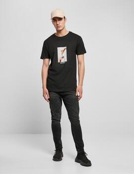 Camiseta MISTER TEE GOD GIVEN PIZZA - Negro