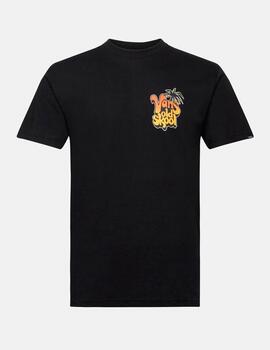 Camiseta PARADISE VANS PALM - Black