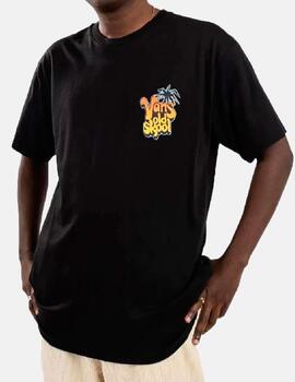 Camiseta PARADISE VANS PALM - Black