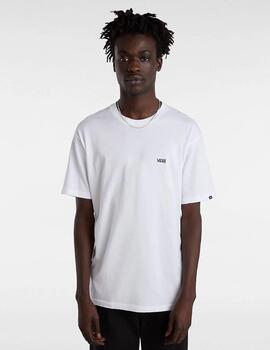 Camiseta VANS LEFT CHEST LOGO - White/Black