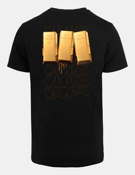 Camiseta MISTER TEE GOLDEN CARAMEL - Black