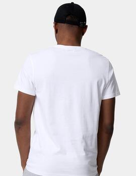 Camiseta Lonsdale KILCHOAN - White/Black/Grey