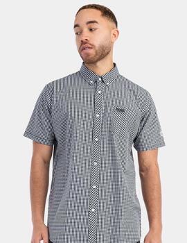 Camisa Lonsdale BRIXWORTH - Black/White