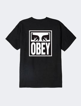 Camiseta Obey  EYES ICON 2 - Negro