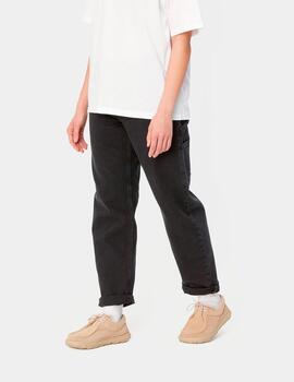 Pantalón CARHARTT WIP W' PIERCE - Black Stone Washed