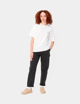 Pantalón CARHARTT WIP W' PIERCE - Black Stone Washed