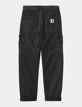 Pantalón CARHARTT WIP W' PIERCE - Black Stone Washed