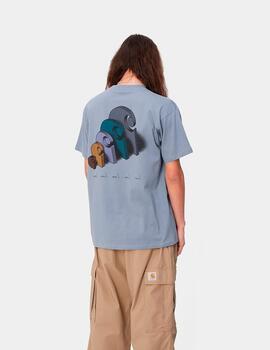 Camiseta CARHARTT DIAGRAM C - Bay Blue