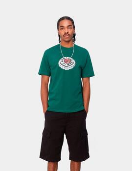 Camiseta CARHARTT BOTTLE CAP - Chervil