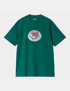 Camiseta CARHARTT BOTTLE CAP - Chervil