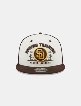 Gorra 950 F1 SAN DIEGO PADRES - White/Brown