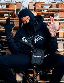 Sudadera Capucha PROJECT X PARIS T222006 - Black