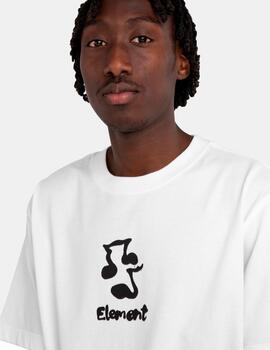 Camiseta ELEMENT PLAY TOGETHER - Optic White